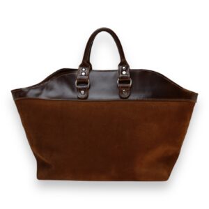 Leather and Suede Carryall